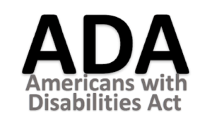Americans with Disabilities Act logo.
